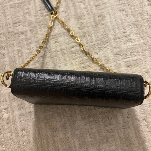Givenchy 4G black coated canvas wallet on chain bag NEW - Picture 9 of 16
